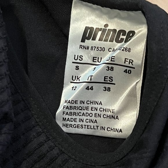 ❤️ NWOT ❤️ Prince Black Tank Top Size S Nylon & Spandex - Picture 10 of 14